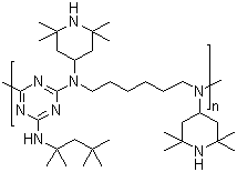 光稳定剂 TH-944, 光稳定剂 944, 聚[[6-[(1,1,3,3-四甲基丁基)胺]-1,3,5-三嗪-2,4-二基][(2,2,6,6-四甲基-4-哌啶)亚胺]-1,6-二己二基[(2,2,6,6-四甲基-4-哌啶)亚胺]]], CAS #: 71878-19-8